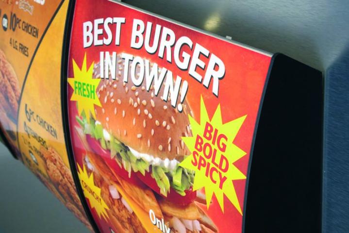 light box menu design